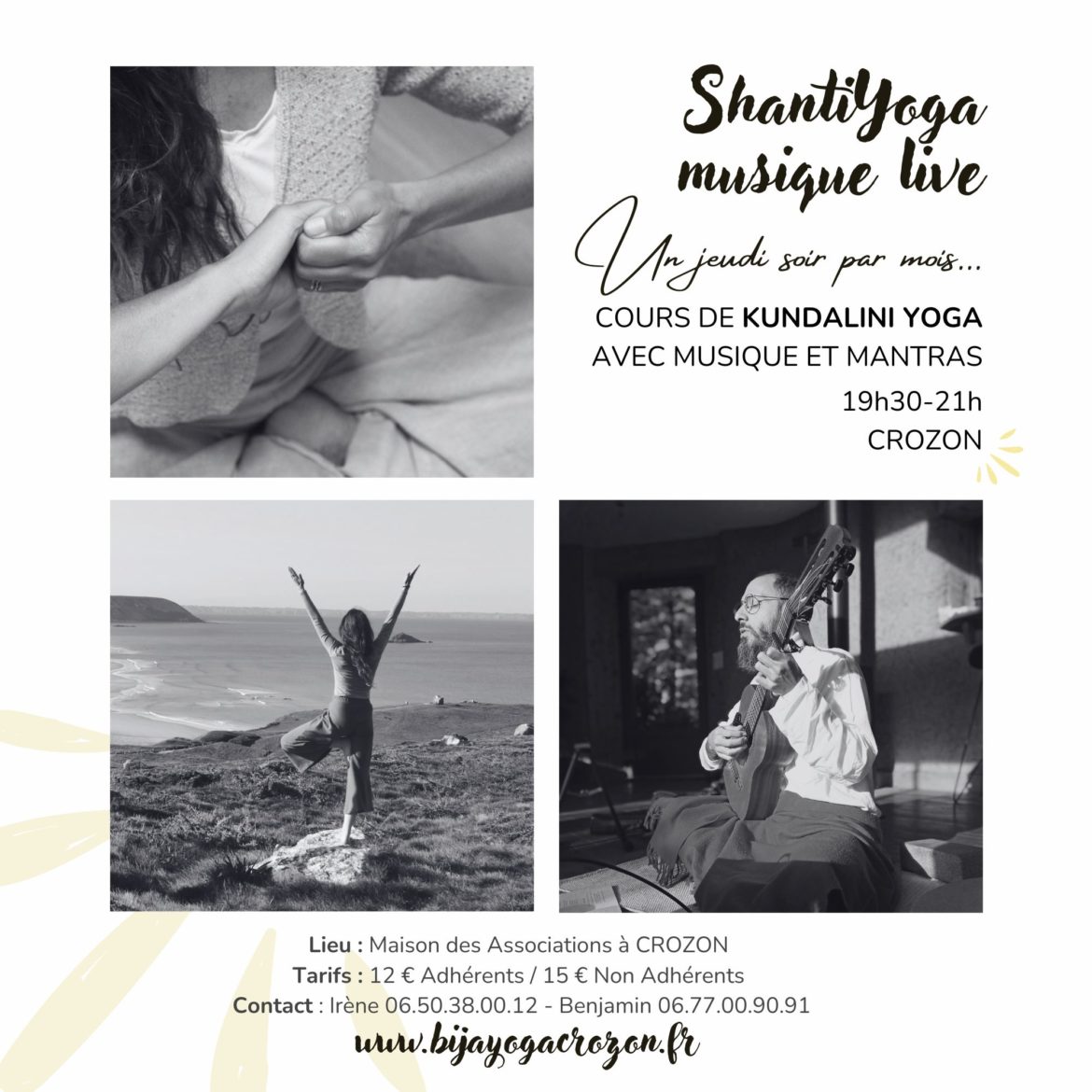 Shanti Yoga Musique Live 12 Décembre