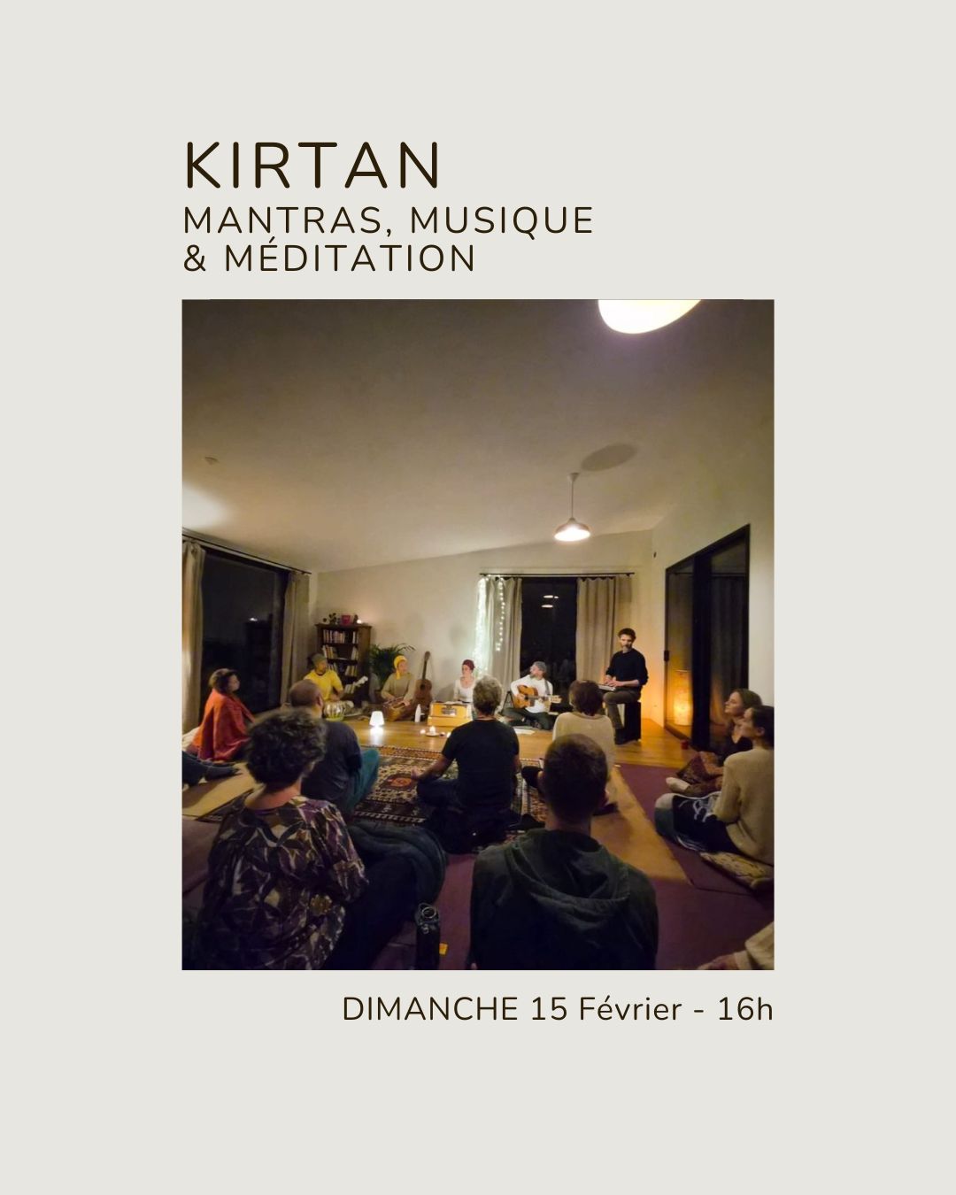 Dimanche 15 Février, 16h-18h