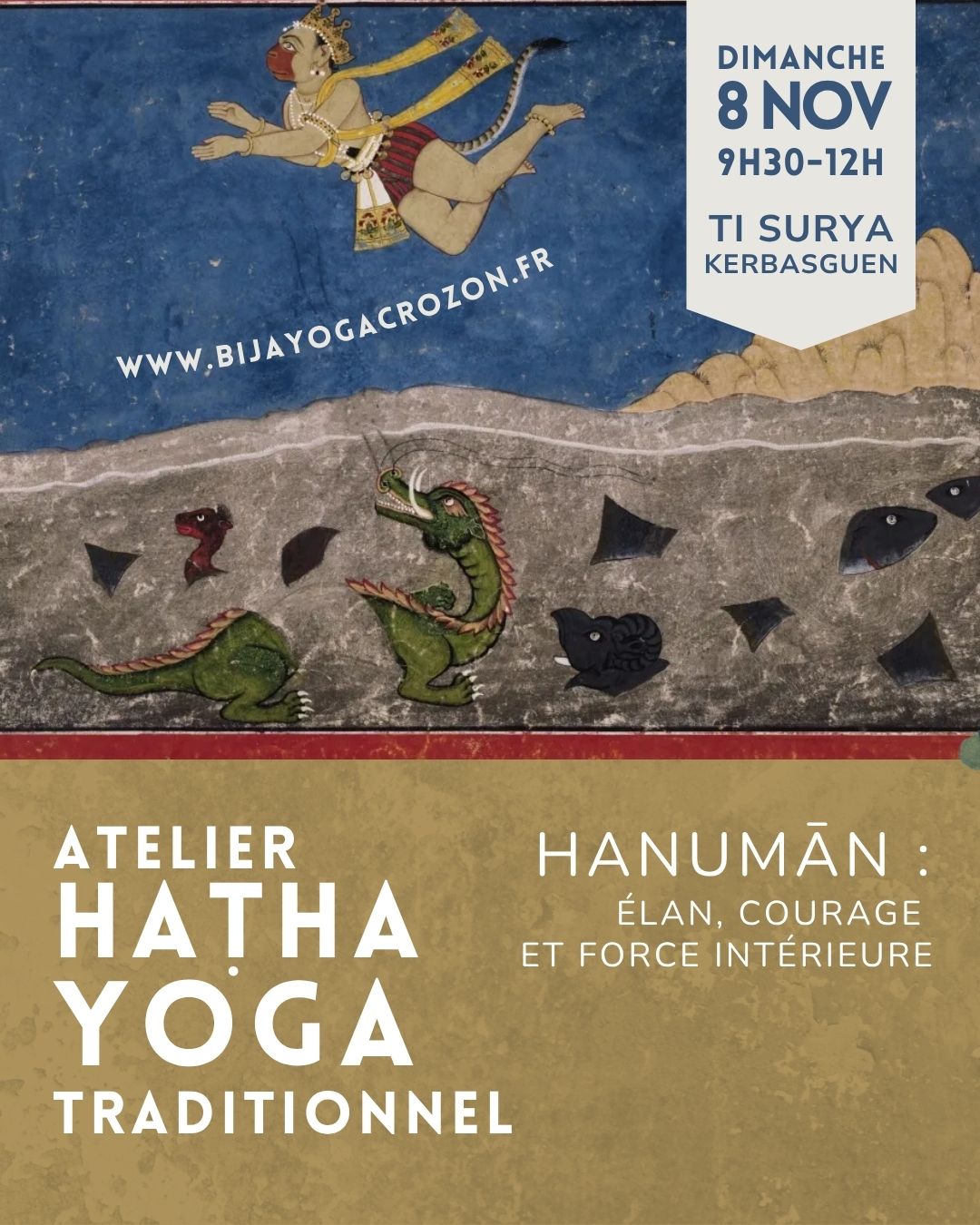 Hanumān : Élan, courage et force intérieure – 8 Novembre